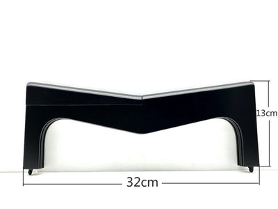M-Shape Wood Purse Frame, 12 1/2" (31.5 cm)