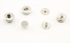 Zinc Alloy Flat top Cap snap Fastener Buttons Washable Press Stud for Sewing Leather Craft Clothing - Flat-Cap Snap…