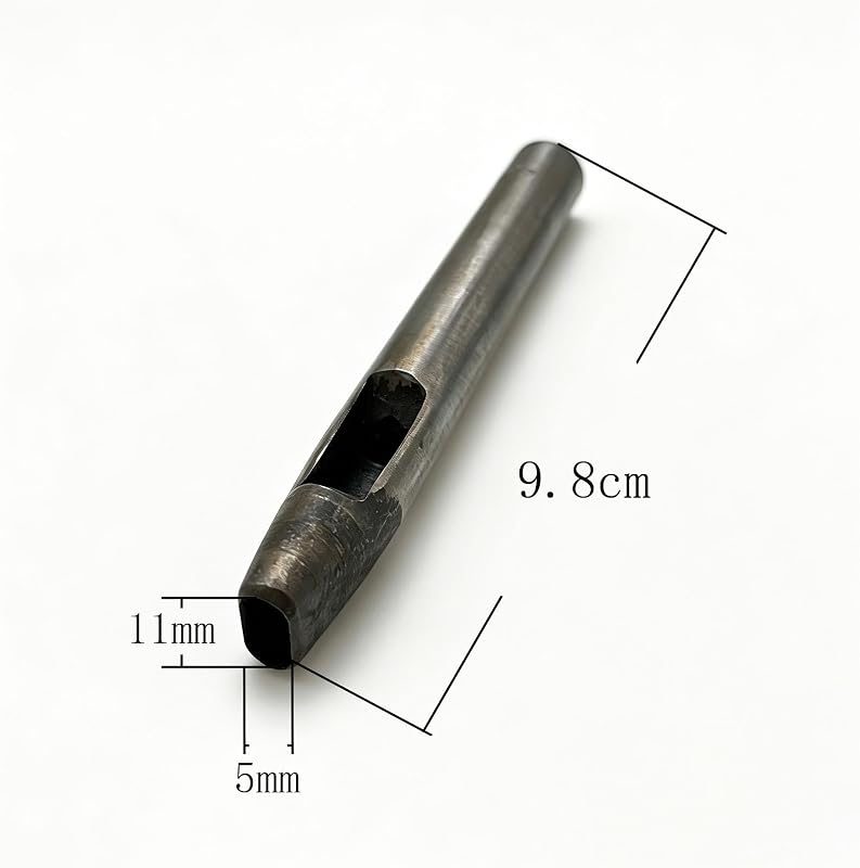 Slot (Rounded Rectangle) Leather Hole Punch, Hollow Cutter