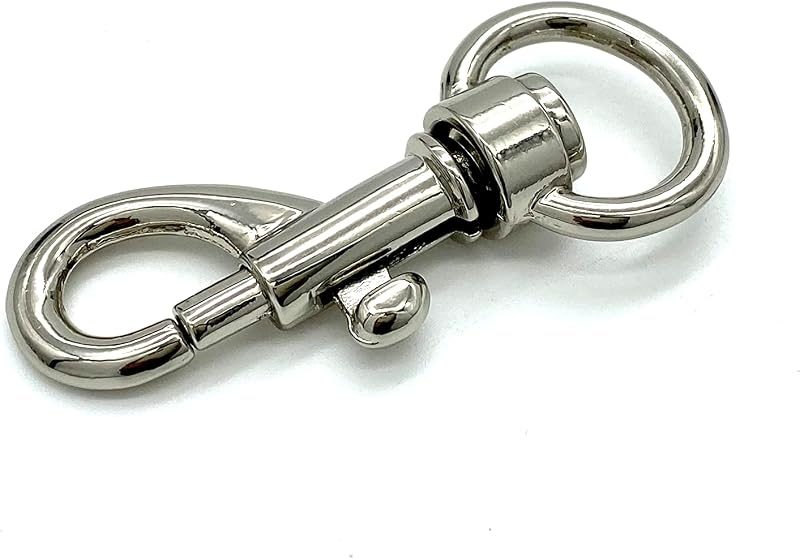 Bolt Snap Hook, Round Eye (3/4", 6cm)