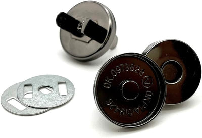 Round Cover Magnetic Snaps intensified Strength Bag Button Purse Leather Closures for Sewing Purse Bag Clutch Wallet 3/4