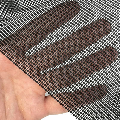 Vinyl Mesh Fabric by The Yard, 1x1 Open Weave PVC Coated Polyester for Patio Chair Repair, Pet Beds, Hammocks - Cut by the yard - 59"