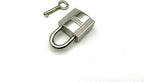 Bag Purse Clutch Padlock with Key zinc alloying for Jewelry Necklace Charm Box Making Hardware