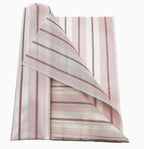 Vinyl Mesh Fabric by the Yard, 1x1 Open Weave Striped PVC Coated Polyester