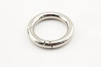 Spring Gate O Ring / zinc alloying Round Snap Clip Trigger Make for Key Handbag Purse Shoulder Strap