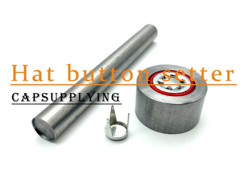 Cap Hat button setting tools setter
