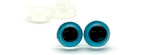 Plastic Safety Eyes with Washers - Round Pupil