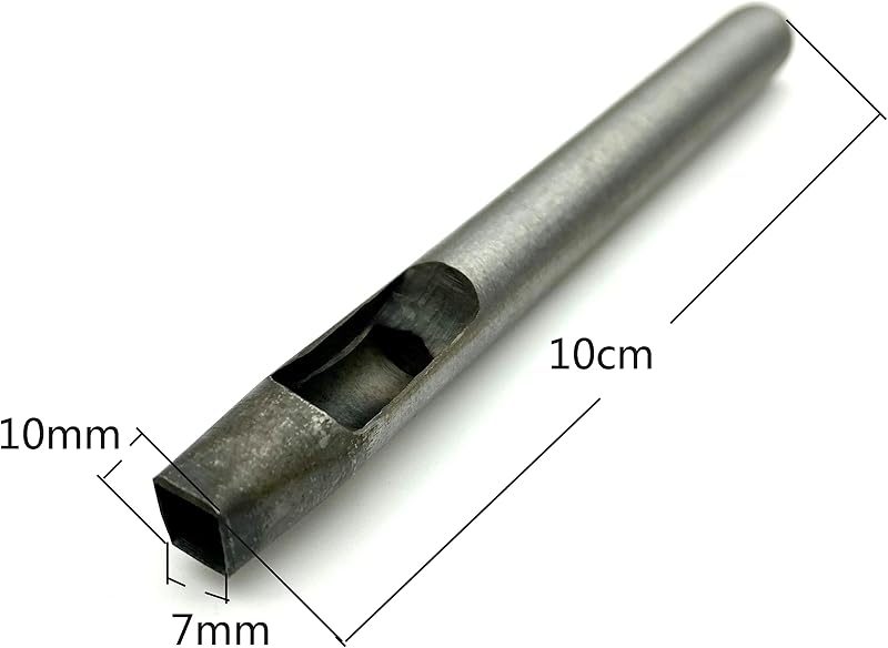 Square Shaped Leather Hole Puncher Hollow Gasket Cutting Cutter Punch Sets Tools for Cut Leather Rubber Paper Fabric