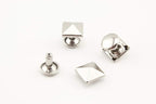 Pyramid Rivet / Double Cap, Purse Rivets Studs Spots for Leather Bag Making Clothing Shoes - Pyramid Stud Backs, Solid…