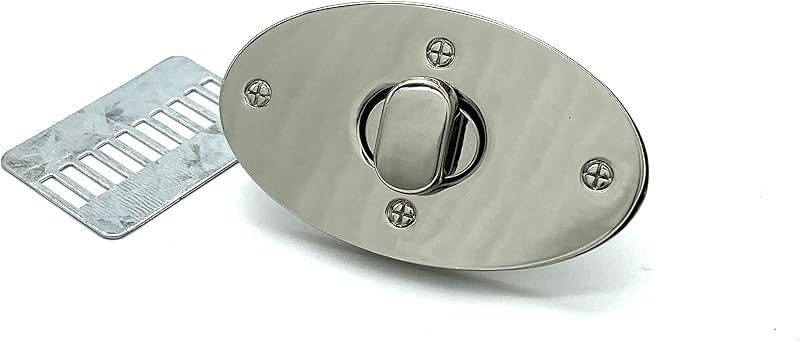 Oval Twist Turn Lock Clasp Purse Closure Lock Zinc alloying for Purse Bag Wallet Clutch Making