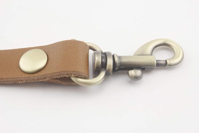 Genuine Leather Purse Handles with Clips