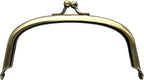 Arch Glue-In Kiss-Lock Purse Frame, 4 1/4" x 2" (11 x 5 cm)