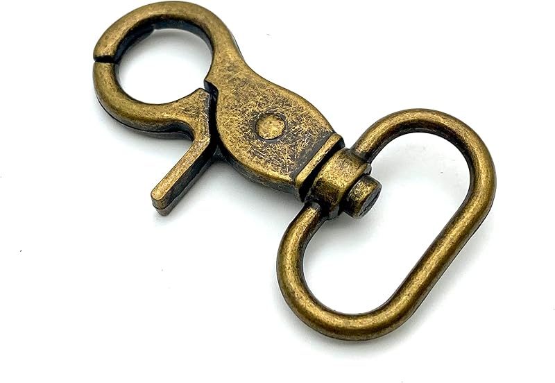 Lobster-Claw Swivel Snap Hook, D-Ring Eye