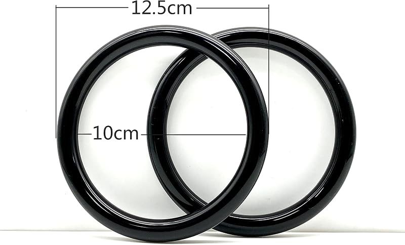 Resin Round Circular Round Ring Purse Clutch Tote Handle for Bag Purse Making Replacement