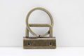 Key Fob Hardware with D-Ring and Split Ring