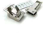 Zinc Alloy Tongue Lock Purse Lock for Handbag Purse Bag Making, 1 Set per lot