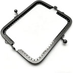 Rectangle Sew-In Kiss-Lock Purse Frame, 5" x 2 1/4" (12.5 x 5.5 cm)
