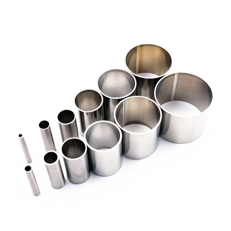 12 sizes micro mini stainless steel Small Round Circle polymer Clay Cutters Fondant Cookie Cutters Baking Tools