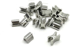 Solid Brass Zipper Stop and Zipper Bottom Hardware Stopper Zipper Replacement Parts for Zipper Making