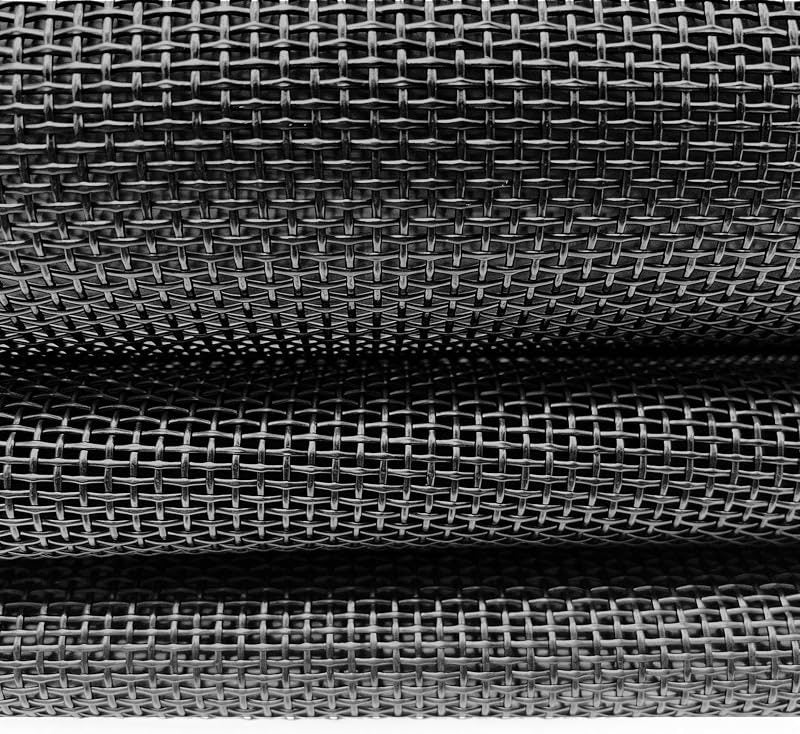 Vinyl Mesh Fabric by The Yard, 1x1 Open Weave PVC Coated Polyester for Patio Chair Repair, Pet Beds, Hammocks - Cut by…