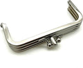 Rectangle Double-Pocket Glue-In Kiss-Lock Purse Frame, 4" x 2" (10 x 5 cm)