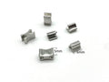 Solid Brass Zipper Stops and Bottom Stoppers for Zipper Making