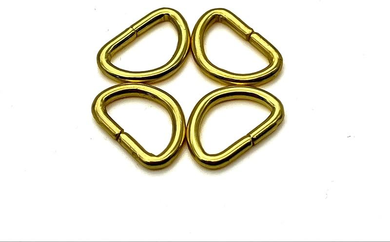 D Shape Rings Semi-Circular D ring buckles Non-Welded / iron for webbing straps bags purse belt Dog Collars hardware…
