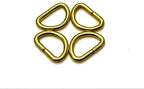 D Shape Rings Semi-Circular D ring buckles Non-Welded / iron for webbing straps bags purse belt Dog Collars hardware…