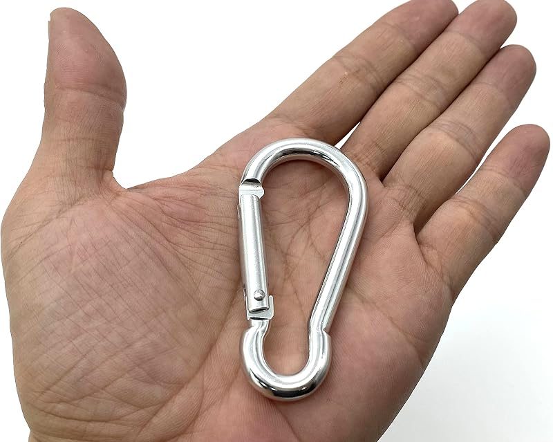 Aluminium Spring-Gate Carabiner (7.2cm)