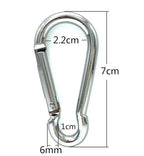Aluminium Spring-Gate Carabiner (7.2cm)
