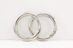 Spring Gate O Ring / zinc alloying Round Snap Clip Trigger Make for Key Handbag Purse Shoulder Strap