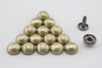 Dome Riveted / Soild Brass Double Cap Rivet Studs Leather Rivet for Bag Making Clothing Shoes
