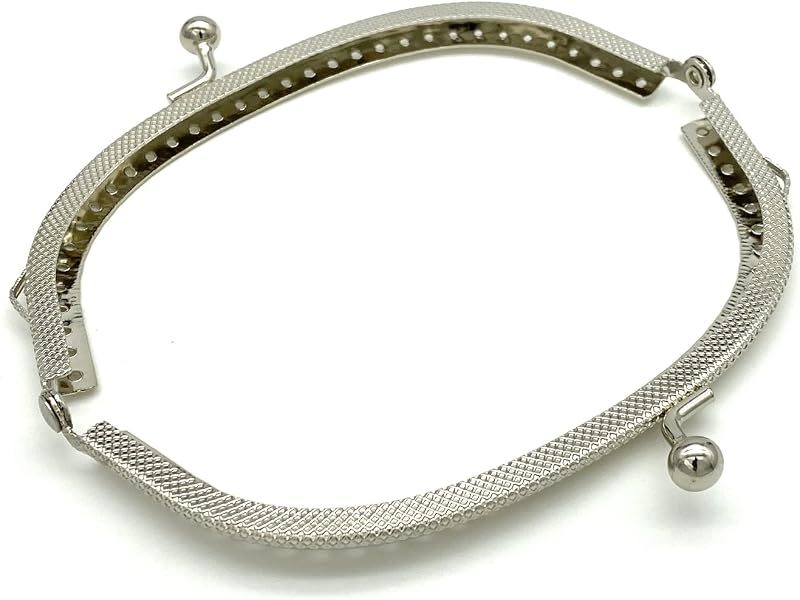 Arch Sew-In Kiss-Lock Purse Frame, 5" x 2" (12.5 x 5 cm)
