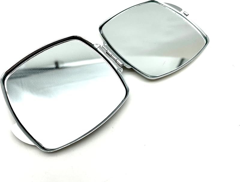 Rounded-Square Compact Mirror Blank (6.6cm)