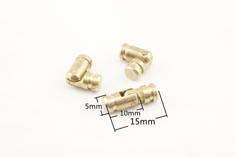 Barrel Solid Brass Box Hinge