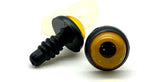 Plastic Safety Eyes with washers / 16 pcs Deep