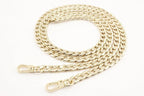 Custom Personalized Bag Purse Cuban Chain Strap Handles Replacement Extender - NK Curb Chain