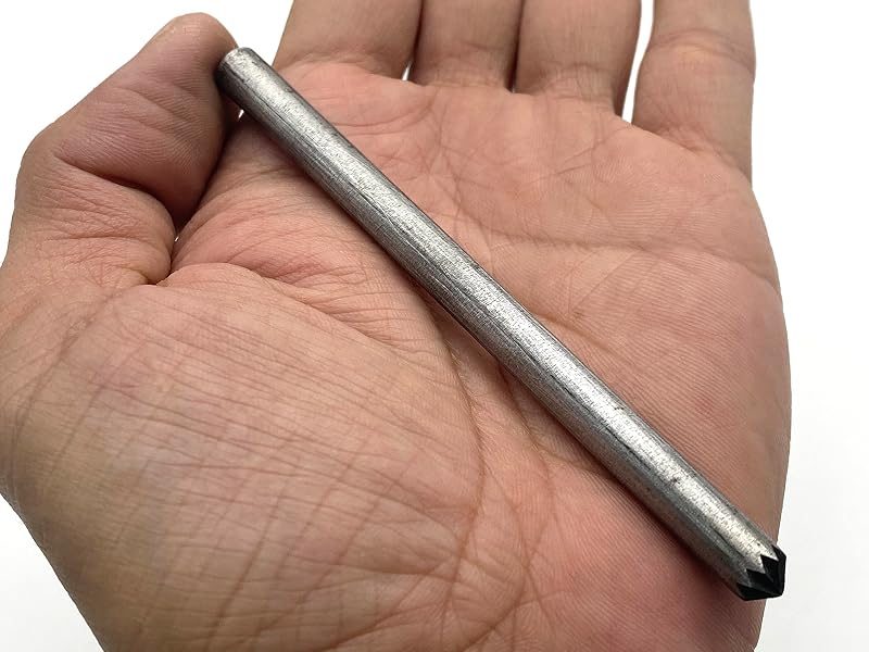 Hollow Tube Rivet Eyelet Rivet Punch Setter Handy Tool for Cut Leather Rubber Paper Fabric Soft Material