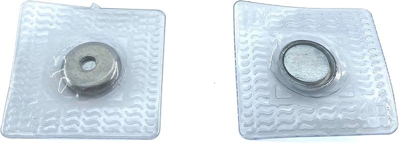 Invisible Sew-In Waterproof Magnetic Snaps (PVC-Covered)