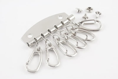 Key Organizer Plate with 6 Hooks (48mm)