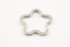 Flower-Shaped Split Key Ring