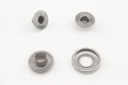 Solid Brass Open Ring snap Fastener Buttons Washable Press Stud for Sewing Leather Craft Clothing