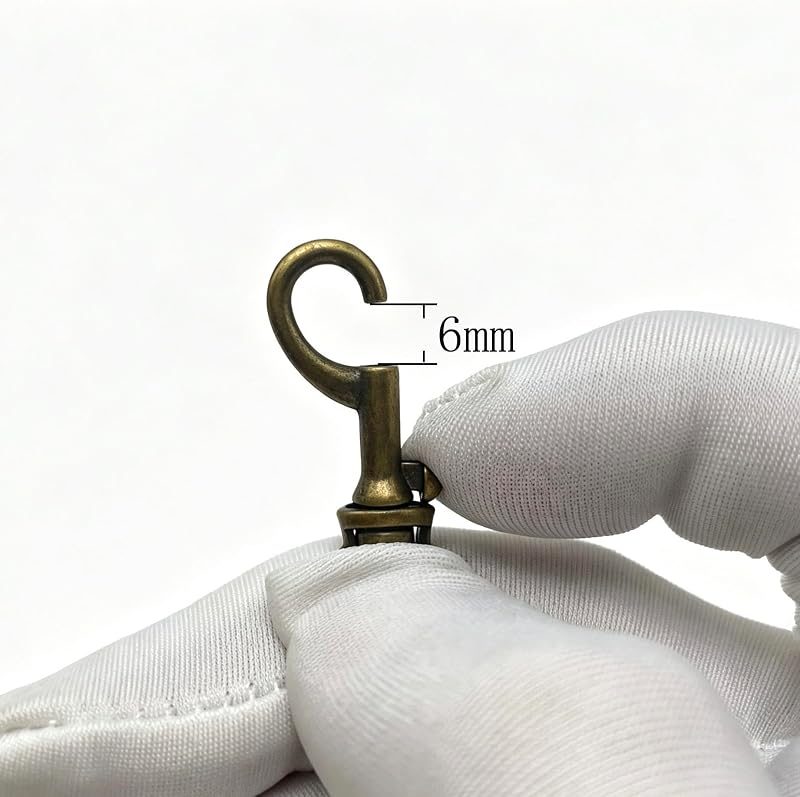 Bolt Snap, Round Eye (3/8", 3.8cm)