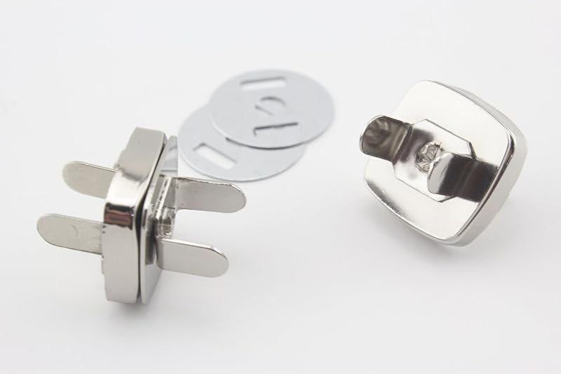 Raised Square Magnetic Snaps, 3/4" (18 mm)