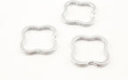 Clover-Shaped Split Key Ring