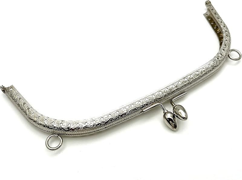 Arch Sew-In Kiss-Lock Purse Frame, 8" x 3" (20.5 x 7.5 cm)