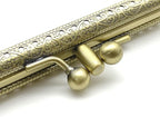 Rectangle Double-Pocket Sew-In Kiss-Lock Purse Frame, 11 x 5 cm