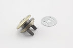 Flower and Round Shape Magnetic Snaps Bag Button Purse Magnetic Snaps Button, 1 Pieces per lot - Round Magnetic Snap