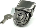 Press Tongue Thumb Latch Lock Clutch Purse Handbag Bag Lock with Key Zinc alloying for Purse Bag Wallet Clutch Making