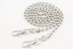 Custom Personalized Bag Purse Ball Chain Strap Handles Replacement Extender